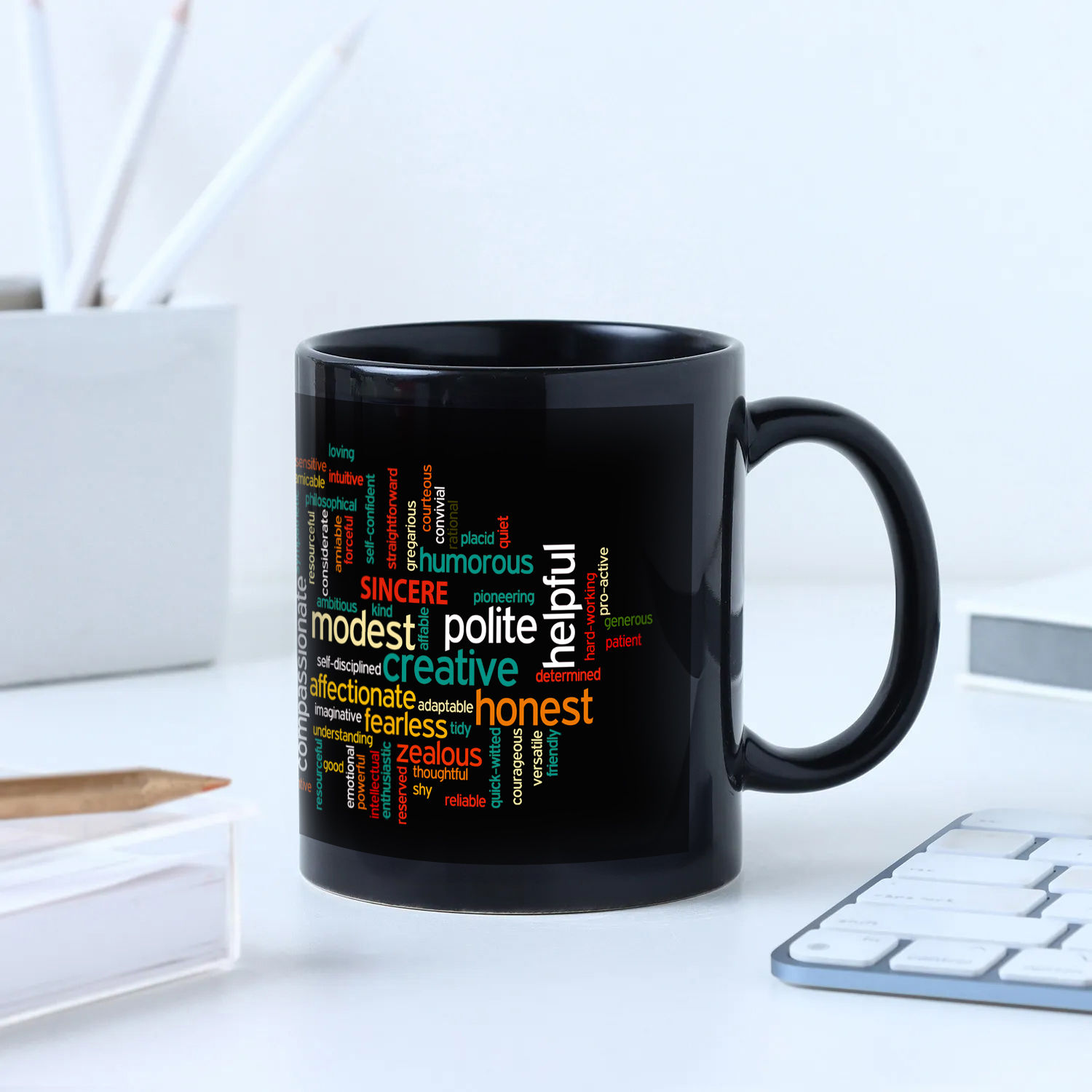 Personalized Name Word-Art Coffee Mug thumbnail 2