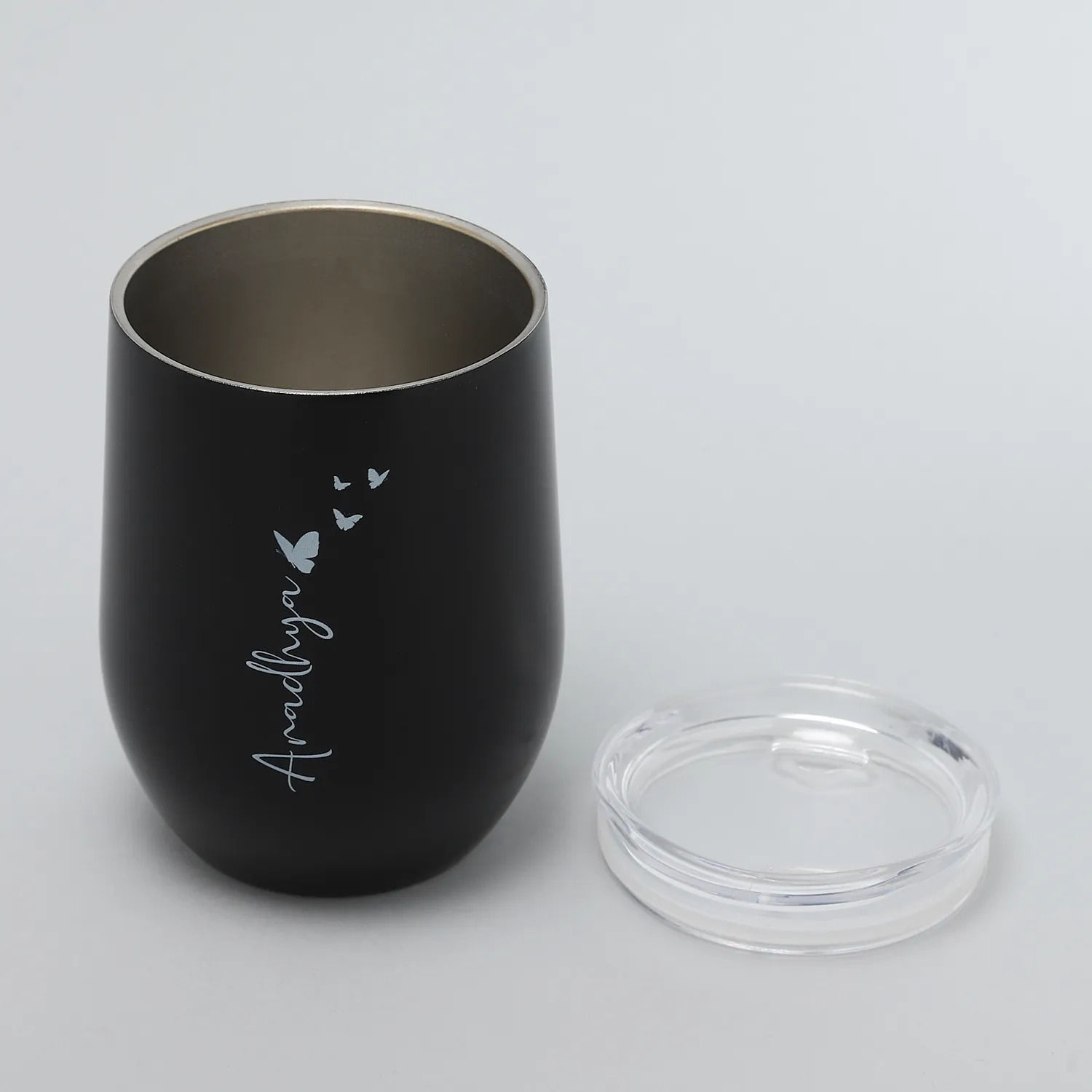 Personalized Black Stainless Steel Tumbler thumbnail 4