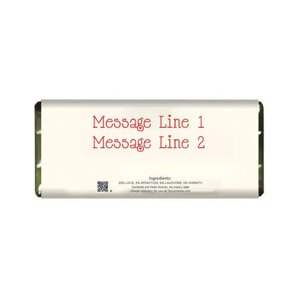 Personalized Chocolate Bar - Birthday Age thumbnail 2