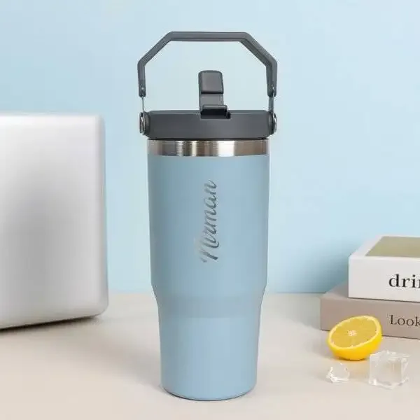 Personalized 900ml Hydro Tumbler – Custom Name Stainless Steel Flask for Hot & Cold Drinks thumbnail 2