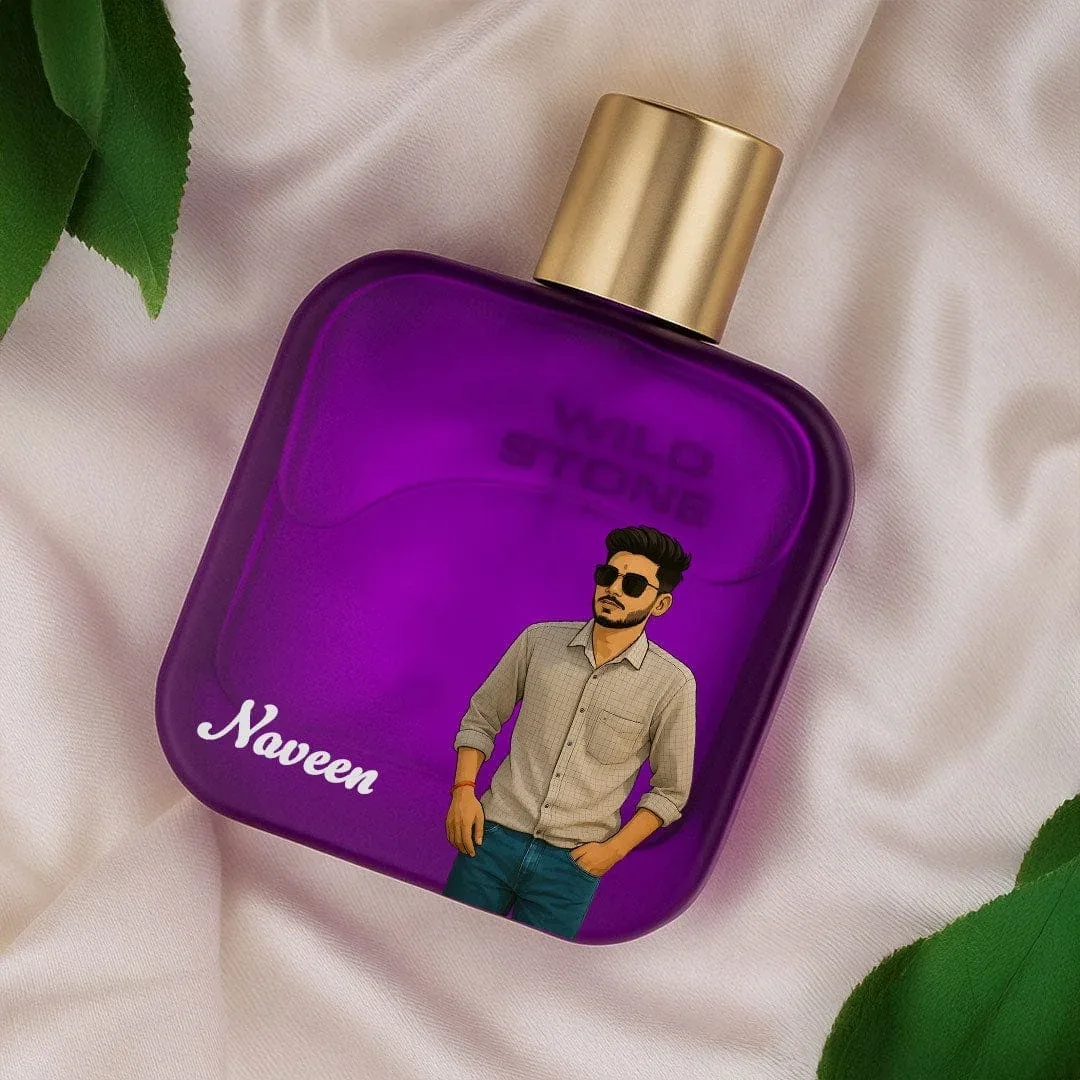 Personalized Wild Stone Perfume – Add Name or Photo thumbnail 3