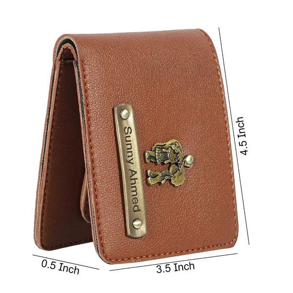 Personalised Leather Name Wallet thumbnail 2