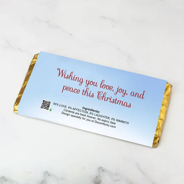 Personalized Chocolate Bar - Xmas thumbnail 3