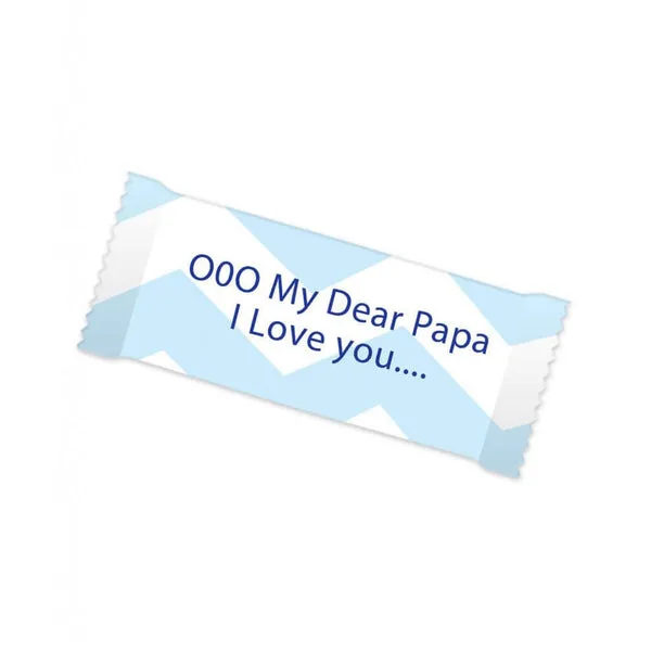 Personalized Photo Upload Father’s Day Chocolate Bar with Custom Message thumbnail 2