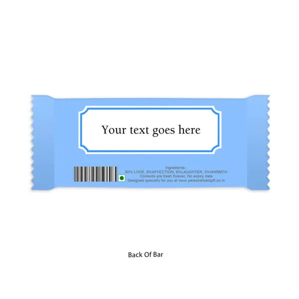 Personalized Dad Chocolate Bar – Thank You Dad thumbnail 2