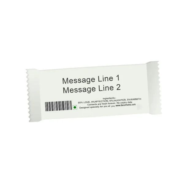 Personalized Chocolate Bar for Dad with Custom Message thumbnail 3