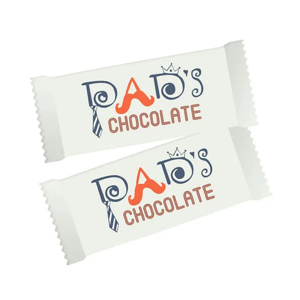 Personalized Chocolate Bar for Dad with Custom Message thumbnail 1