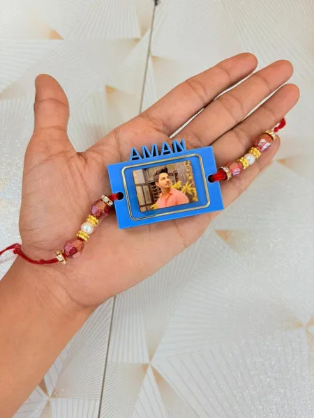 Rakhi Variant 89 – Dual Layer Photo Rakhi | Custom Picture Rakhi thumbnail 2