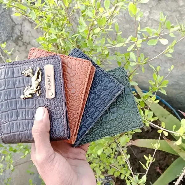 Personalised Leather wallet thumbnail 4