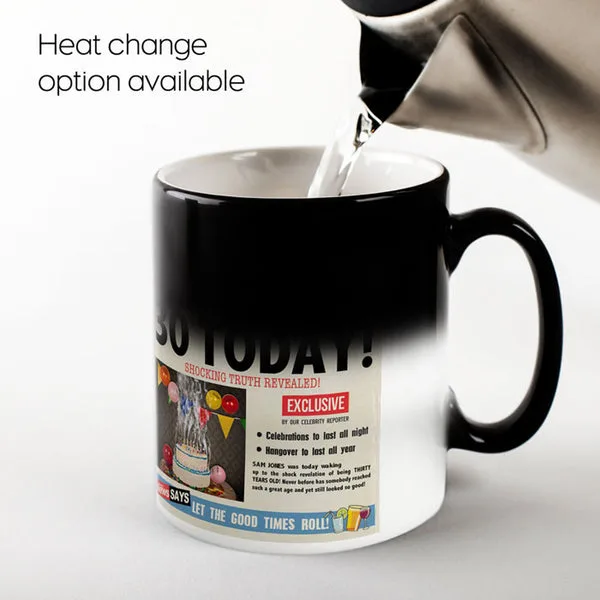 Personalised Mug - 30th Birthday News thumbnail 2