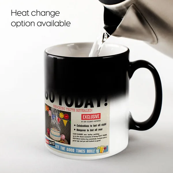 Personalised Mug - 60th Birthday News thumbnail 2