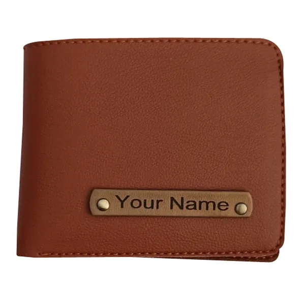 Customized Name Leather Wallet thumbnail 2