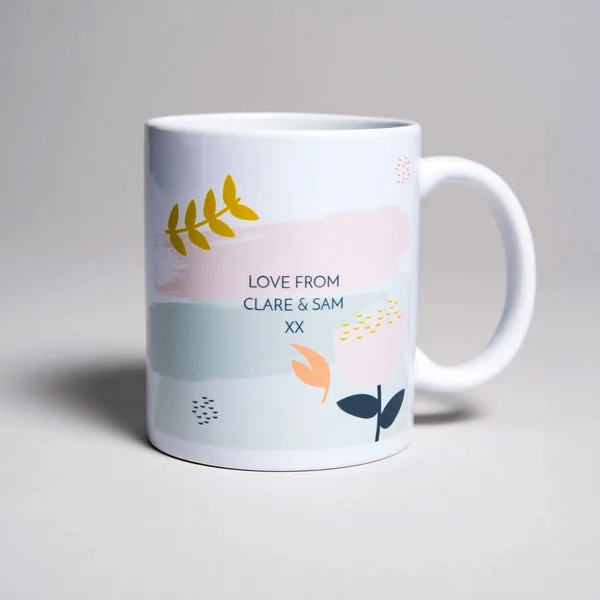 Personalised Mug - Flower thumbnail 2
