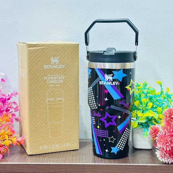 Stanley Mini Insulated Water Bottle 600ml - Stainless Steel Leak Proof Sipper with Handle thumbnail 2