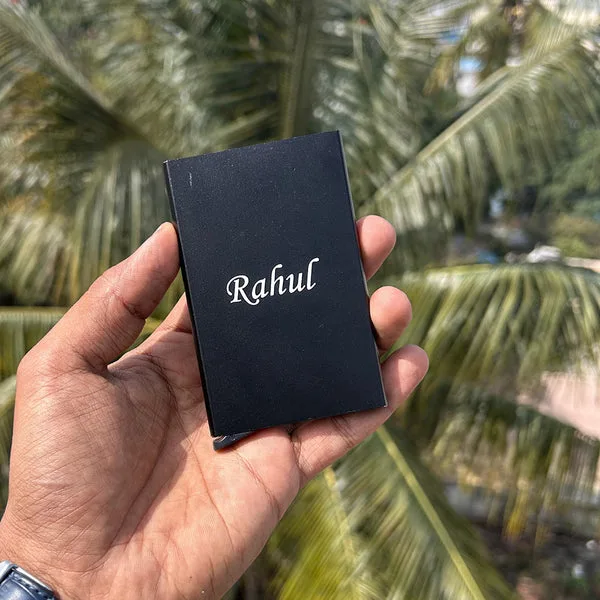 Personalized VISA RFID Card Holder thumbnail 2