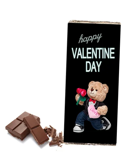 Personalized Chocolate Bar – Happy Valentine’s Day thumbnail 2