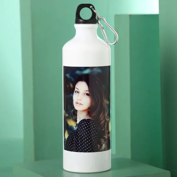 Personalized Water Bottle For Her - Photo Uploaded thumbnail 3
