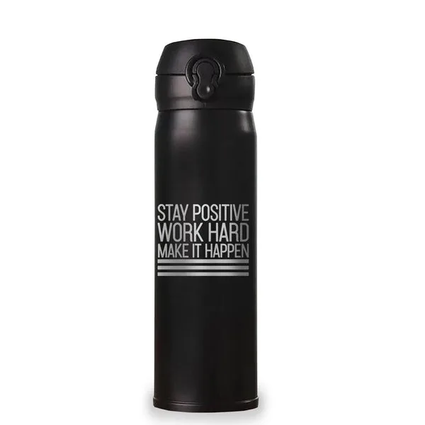 Insulated Bottle Design "Stay Positive" thumbnail 4