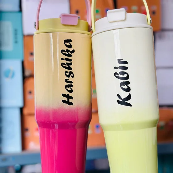 Premium 860ml Personalized Stainless Steel Celebrity Tumbler (Multi Colour) thumbnail 6