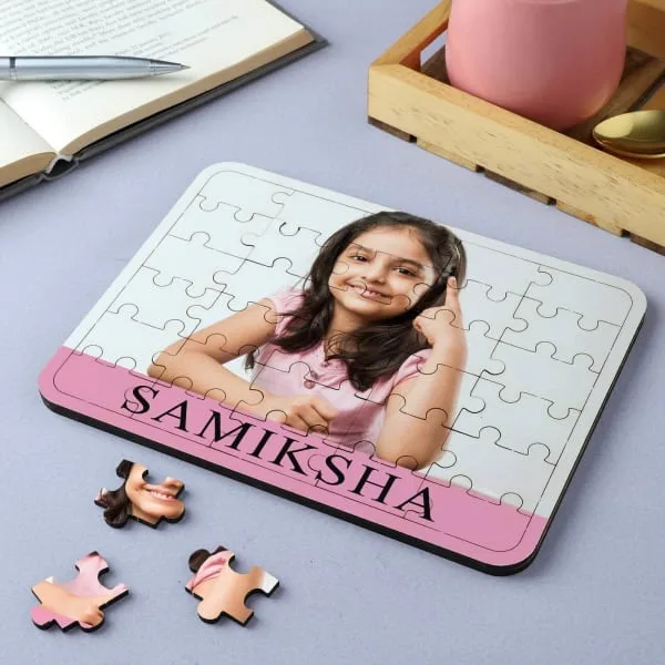 Craft Your Love Story Personalized Wooden Jigsaw Puzzle thumbnail 2