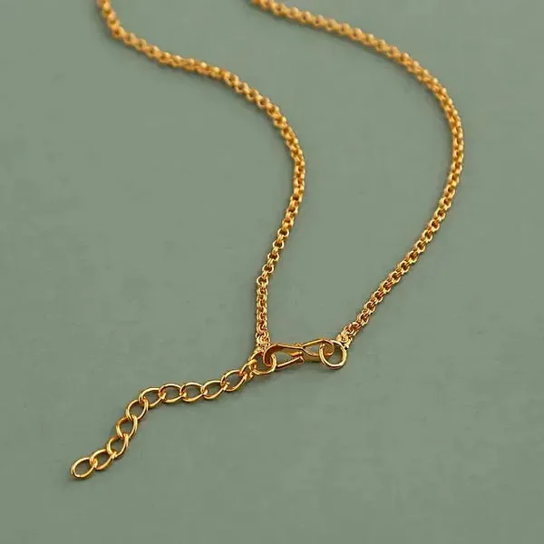 Personalised Crown Underlined Heart Name Necklace thumbnail 2