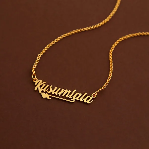 Personalized Underlined Name Necklace thumbnail 1