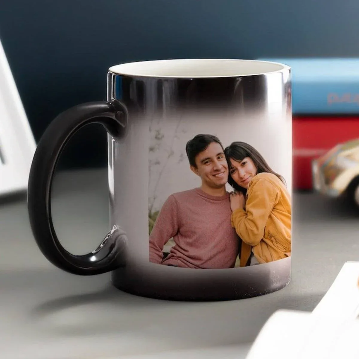 Personalised Photo Heat Change Mug – Magic Mug with Your Picture thumbnail 1