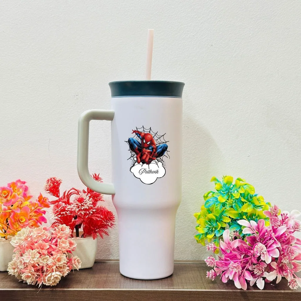 1200ml Insulated Owala Style Tumbler – 2 Way Drinking | Trending Colors | Custom Name Print Available thumbnail 1