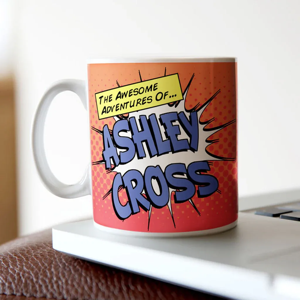 Awesome Adventures Personalised Mug thumbnail 1
