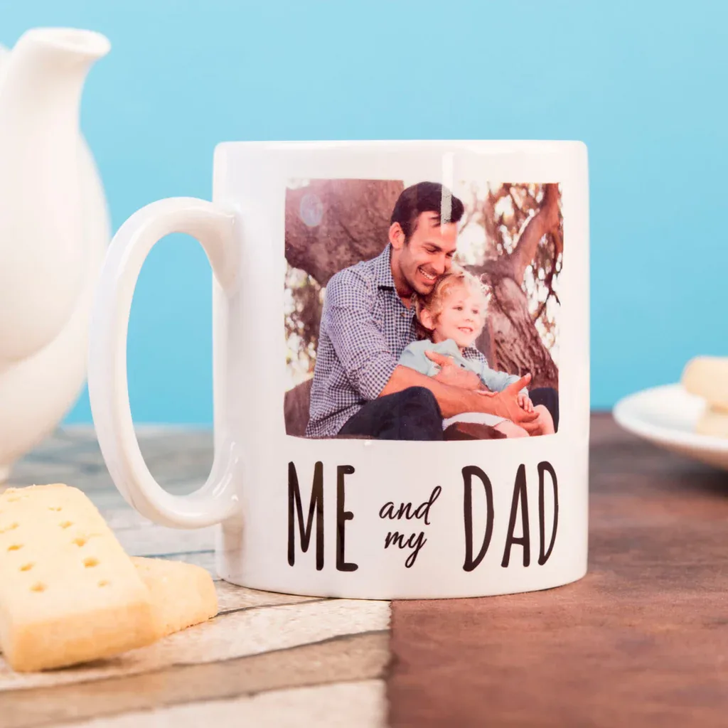 Photo Upload Mug - Me and My Dad, Happy Father's Day thumbnail 1