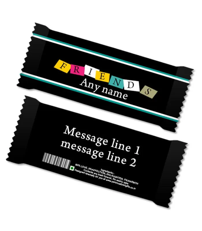 Personalized Chocolate Bar – FRIENDS! thumbnail 1