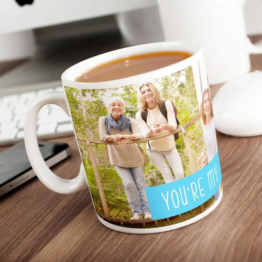 Photo Upload Mug - My Favourite Grandma, 3 Photos